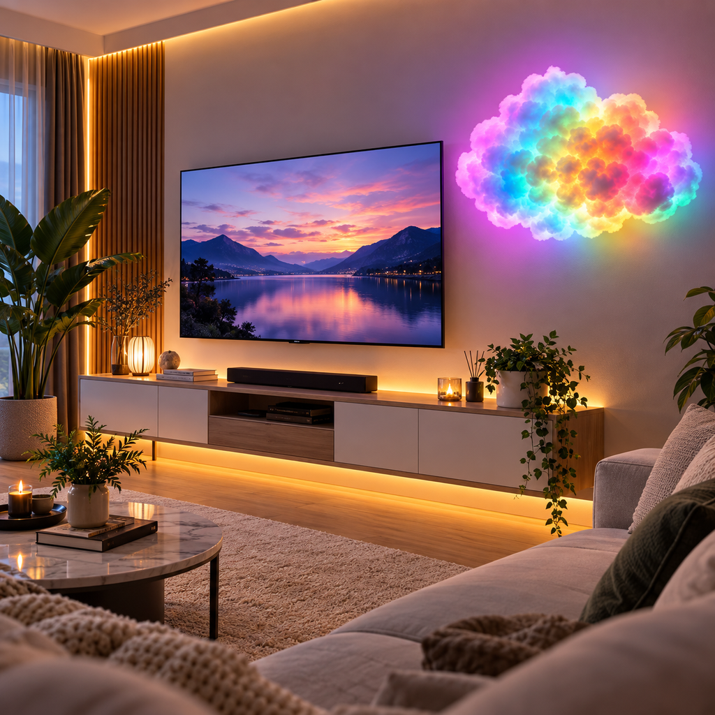 DIY RGBIC Cloud Light