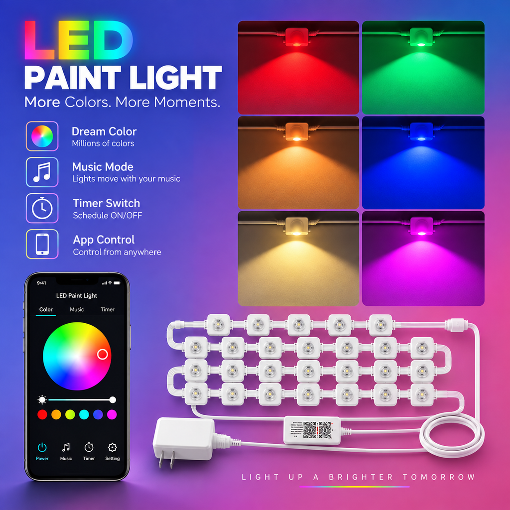 MIMIRGB Permanent Outdoor Eaves Lights