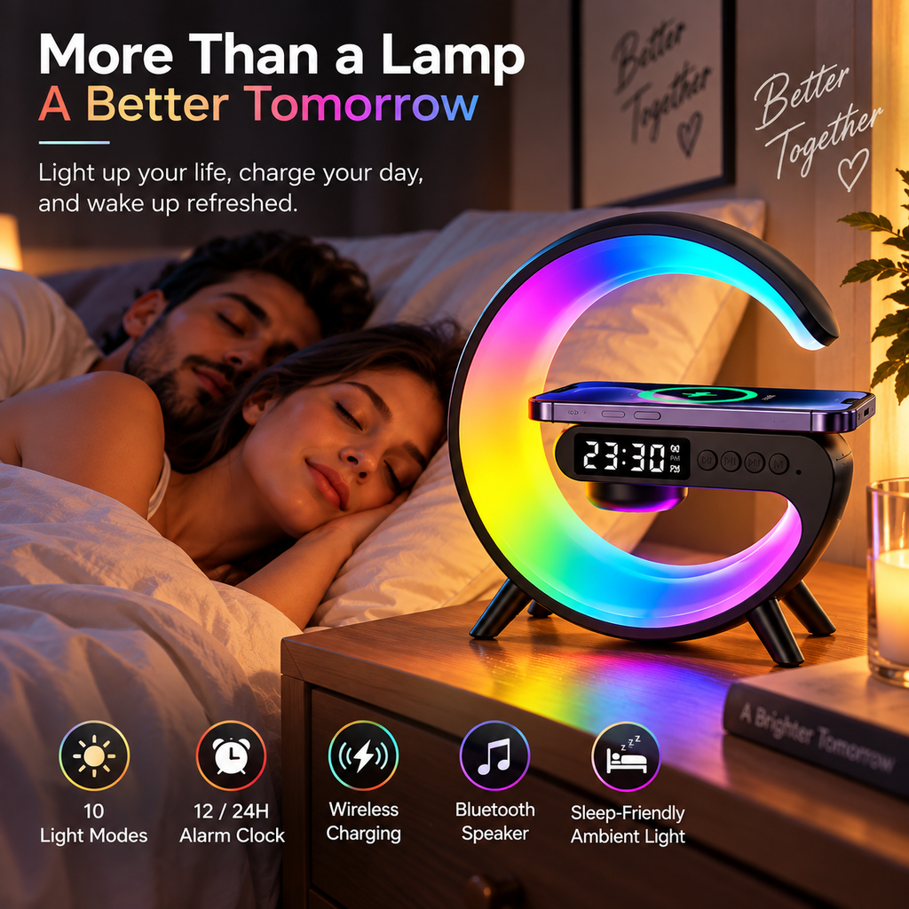 G-Shape Smart LED Lamp 4-in-1