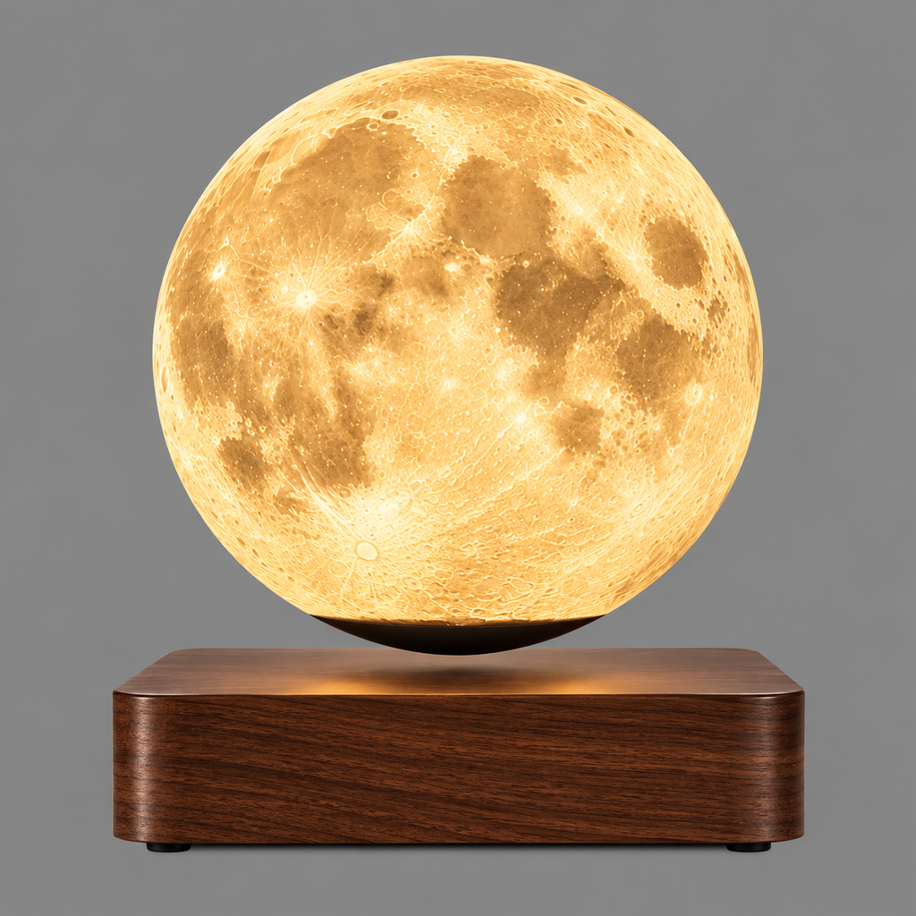 Levitating Moon Lamp