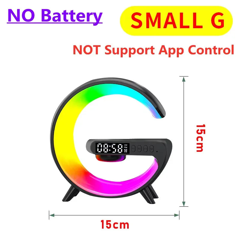 RGB Night Light Speaker & Charging Station