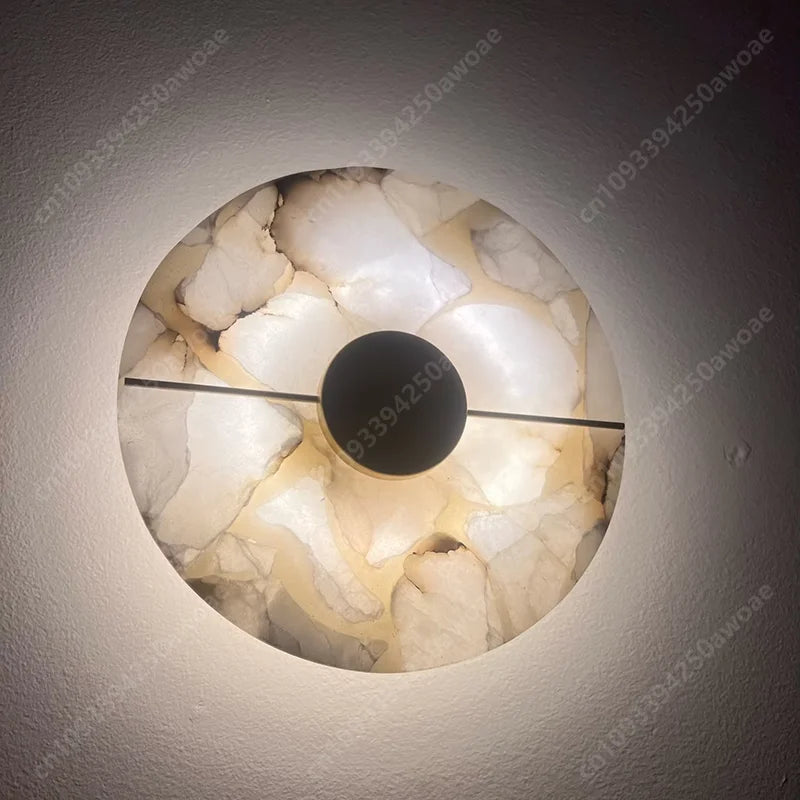 Natural Marble Wall Sconce — EyeRelief