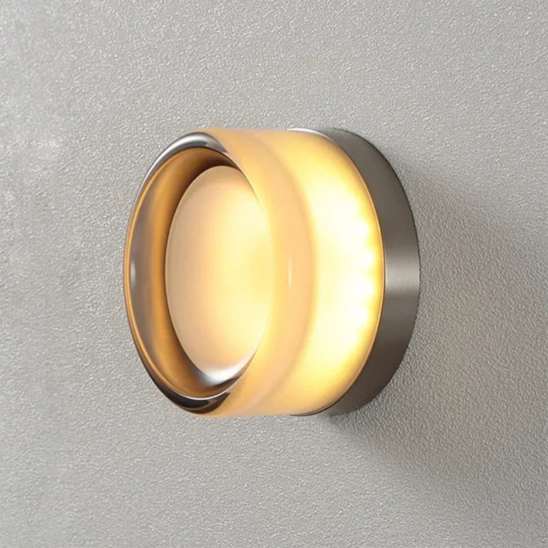 Modern Amber Jelly LED Wall Sconce