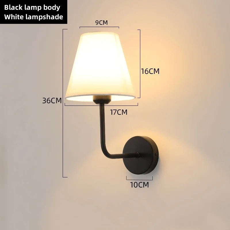 Modern Fabric Wall Sconce