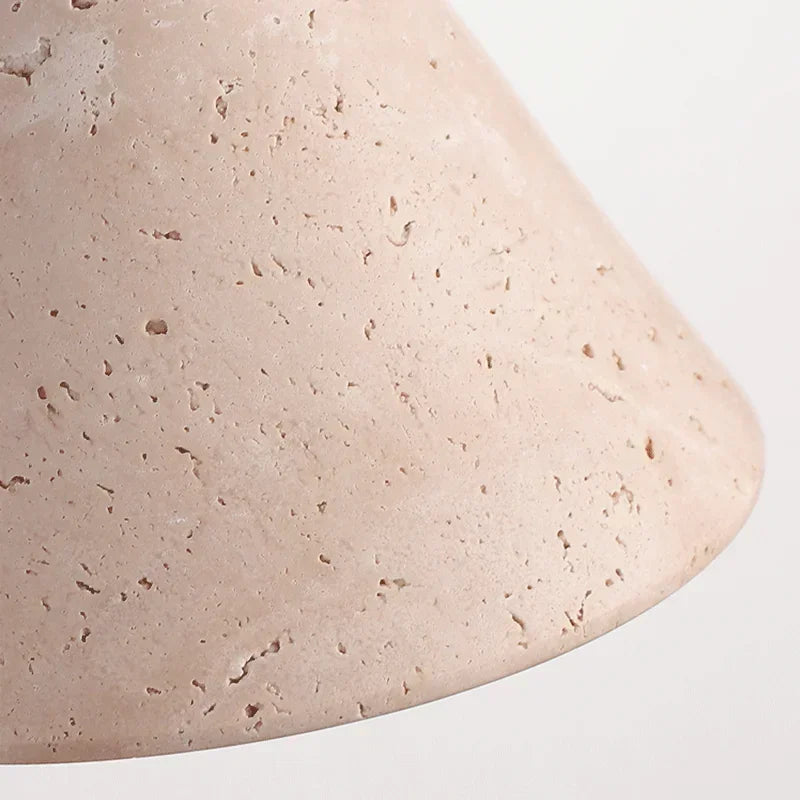 Lina™ — Travertine Stone Wall Sconce