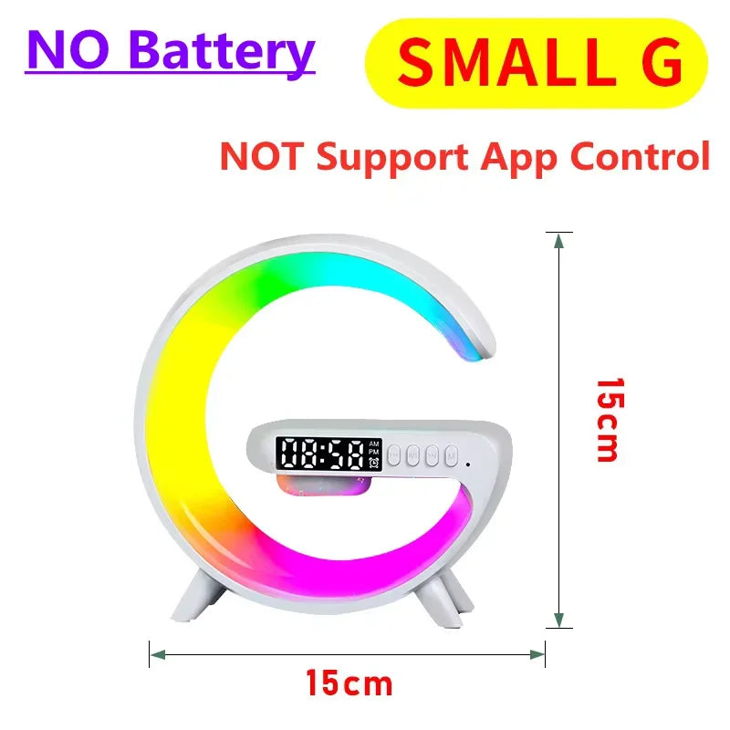 RGB Night Light Speaker & Charging Station
