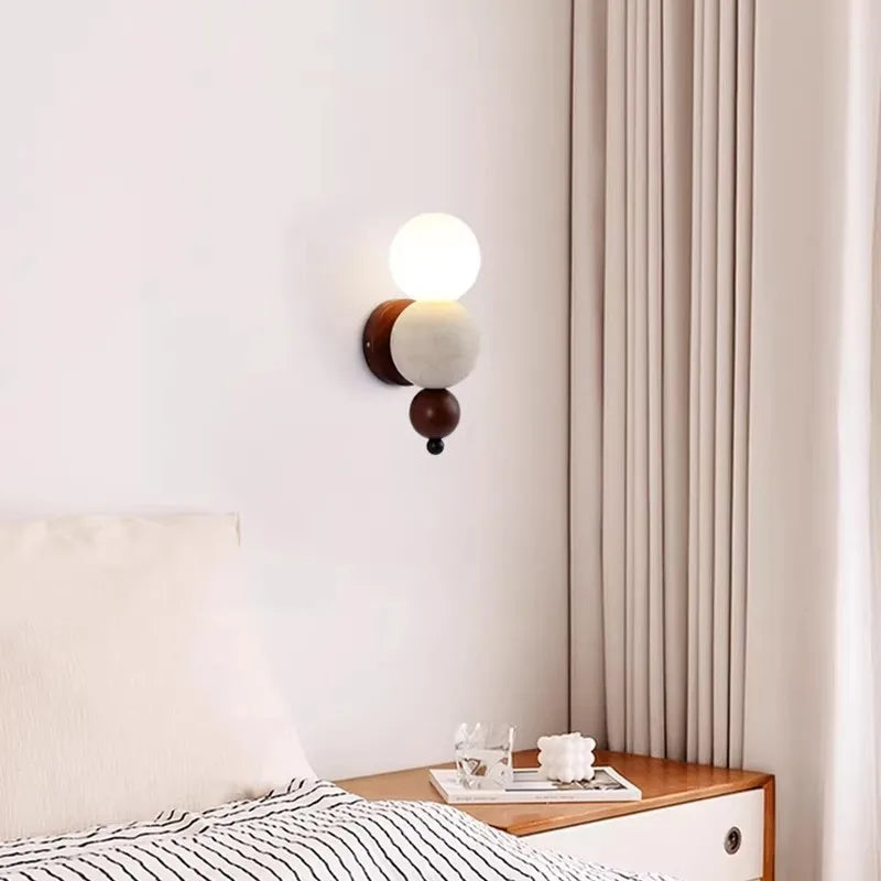 Kairo™ — Natural Stone Wall Sconce