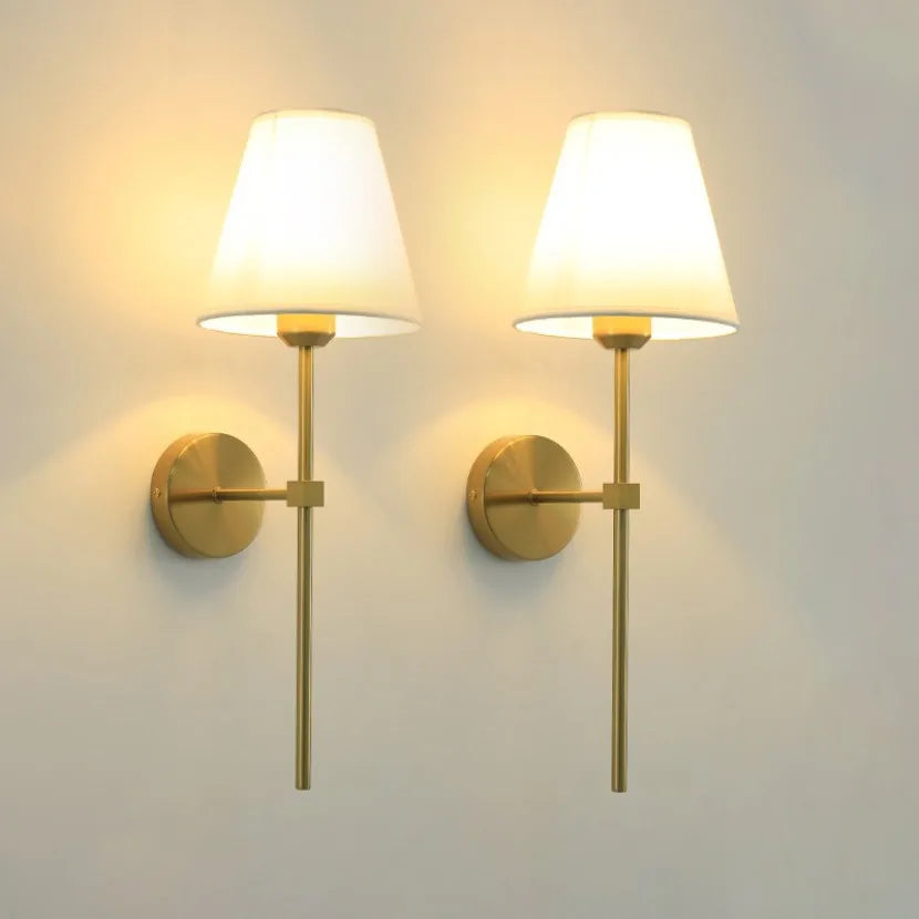 Modern Fabric Wall Sconce