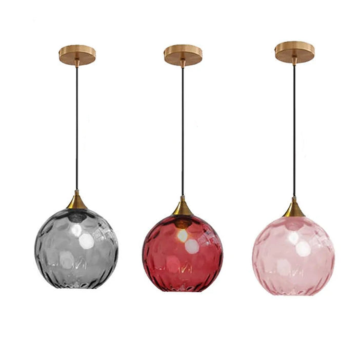 Water-Pattern Glass Pendant Light — EyeRelief