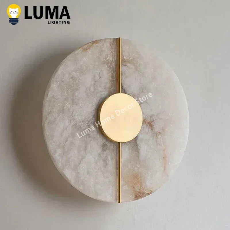 Natural Marble Wall Sconce — EyeRelief