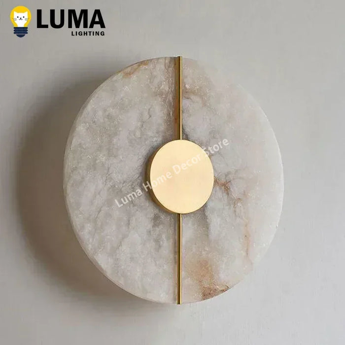 Natural Marble Wall Sconce — EyeRelief