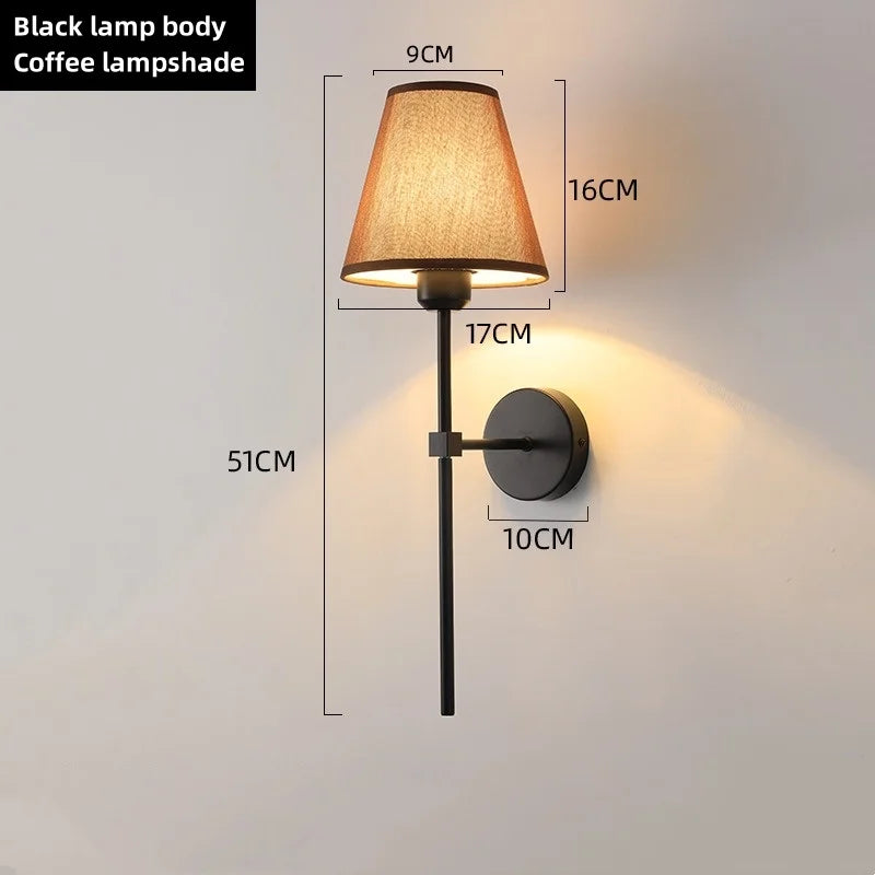 Modern Fabric Wall Sconce