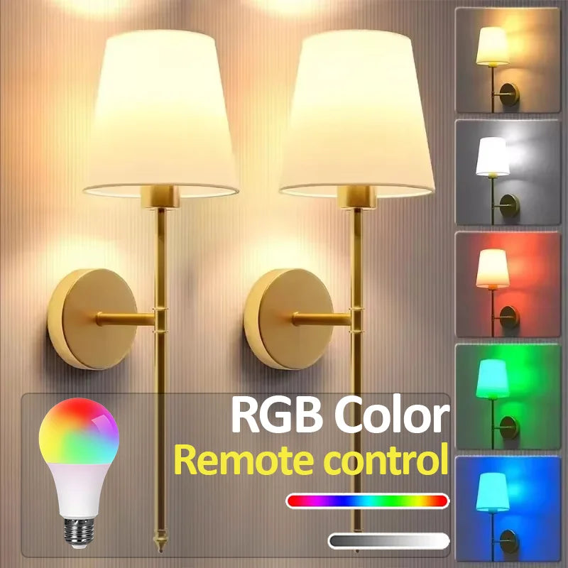 Nordic RGB Rechargeable Wall Lamp