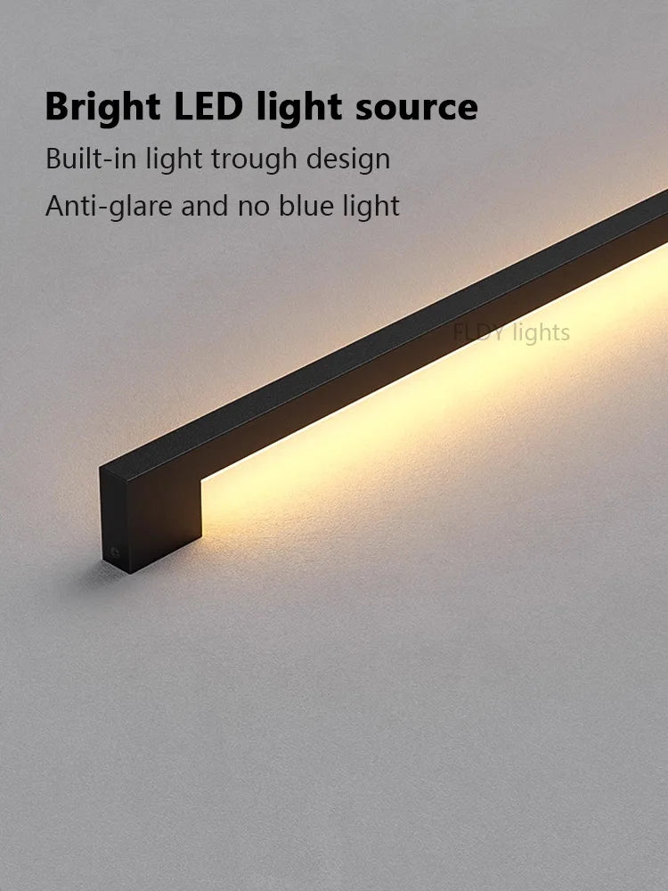 Nordic Long LED Wall Light