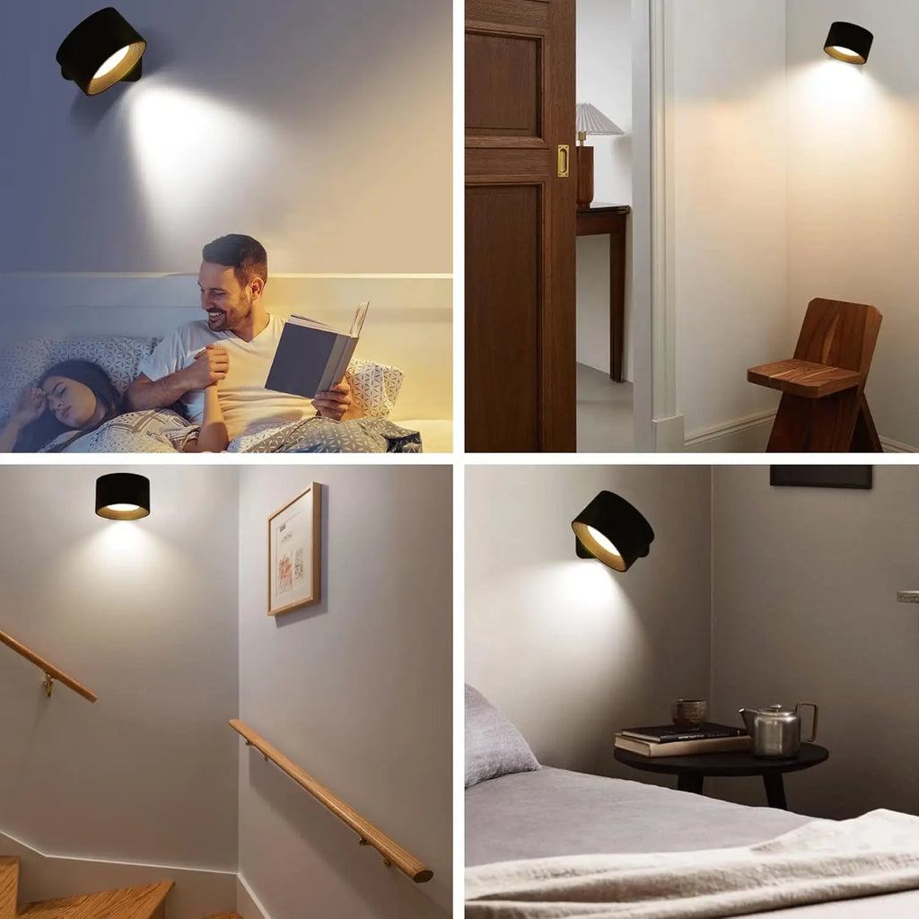 Rechargeable Magnetic Wall Light with Remote