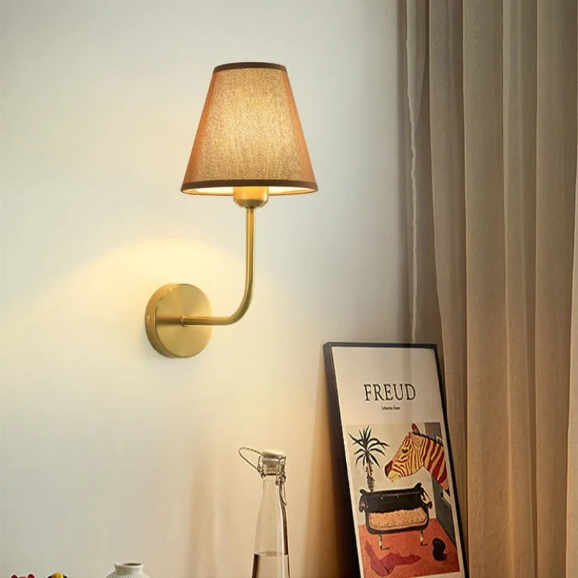 Modern Fabric Wall Sconce