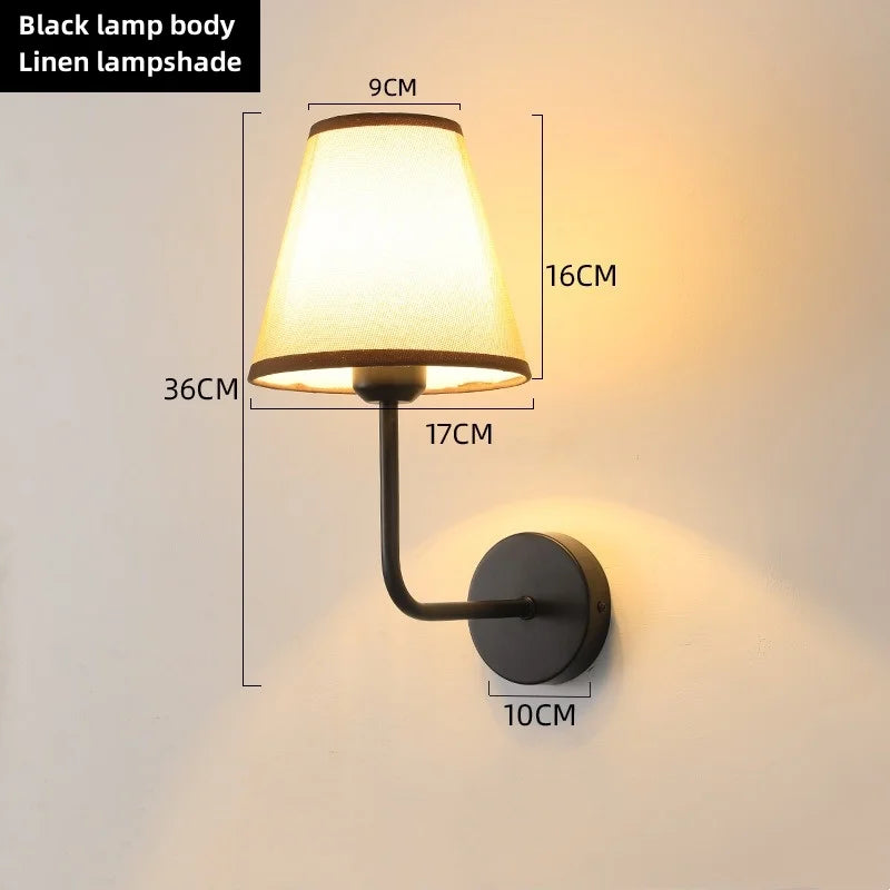 Modern Fabric Wall Sconce