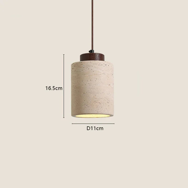Wabi-Sabi Stone Pendant Light