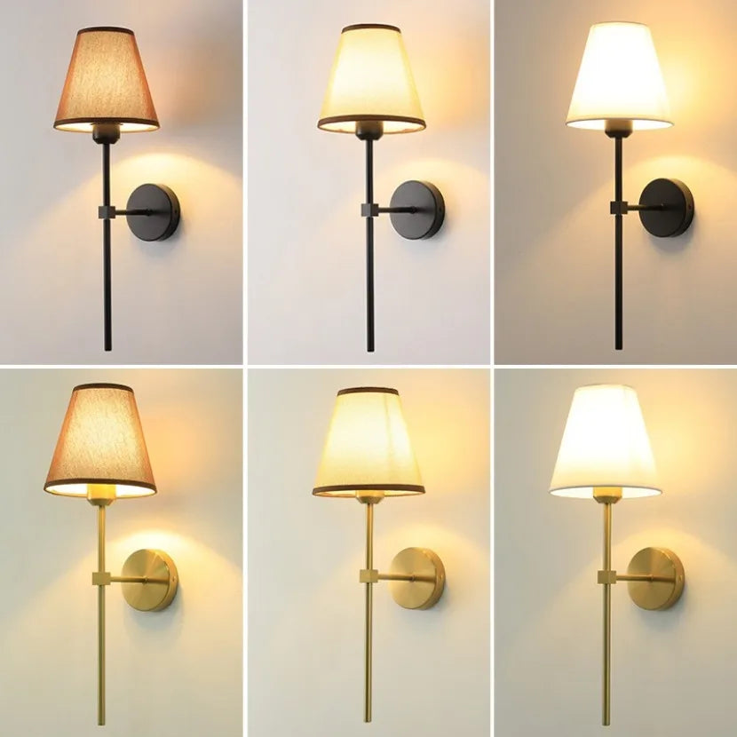Modern Fabric Wall Sconce