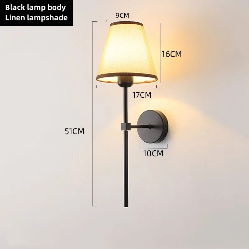 Modern Fabric Wall Sconce