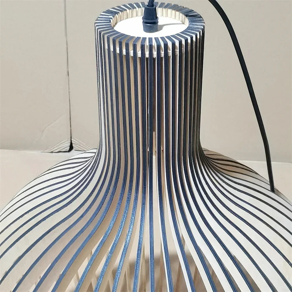 Wood Cage Pendant Light — EyeRelief