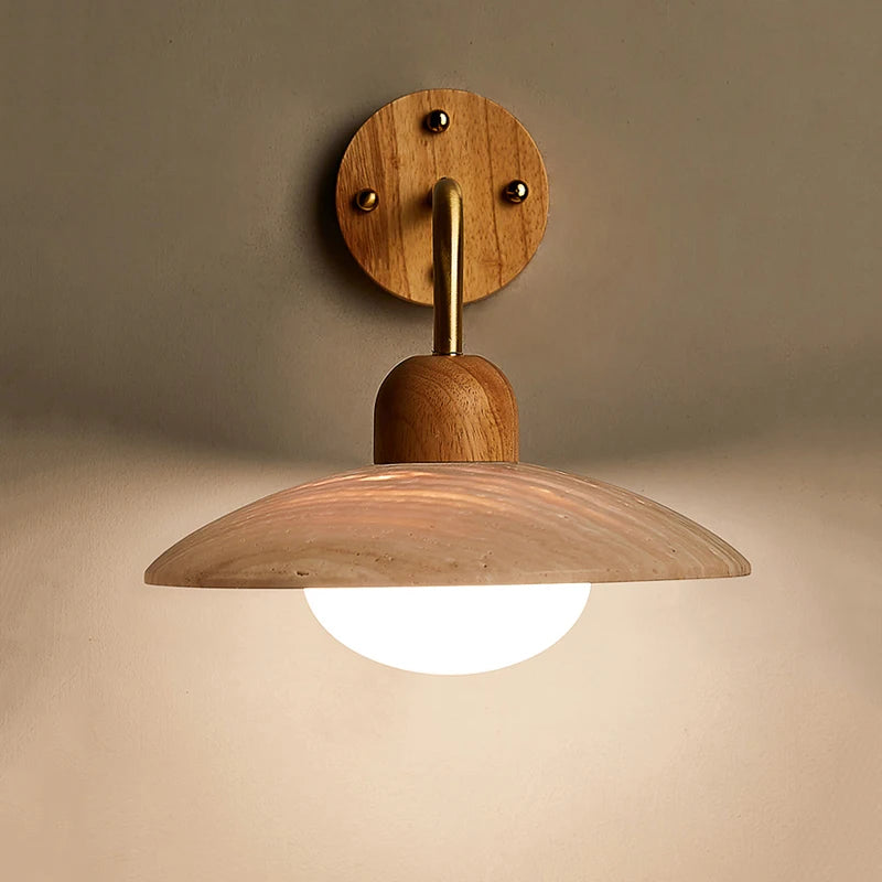 Creative Designer Soft Decoration Wall Lamp Nordic Minimalist Japanese Wabi Sabi Bedroom Bedside Ambient Led Lighting Fixture