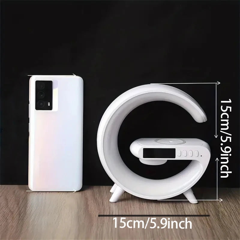 RGB Night Light Speaker & Charging Station
