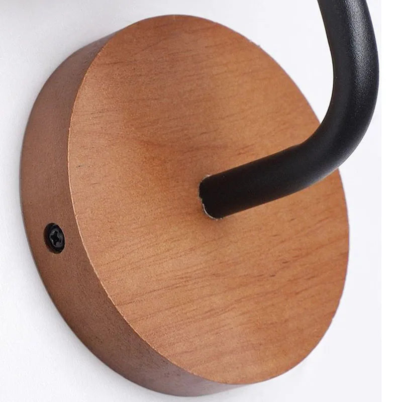 European Novelty Stone Wooden Home Decor Sconce LED Room Wall Light For Bedroom Villa Living Room Lighting Fixtures