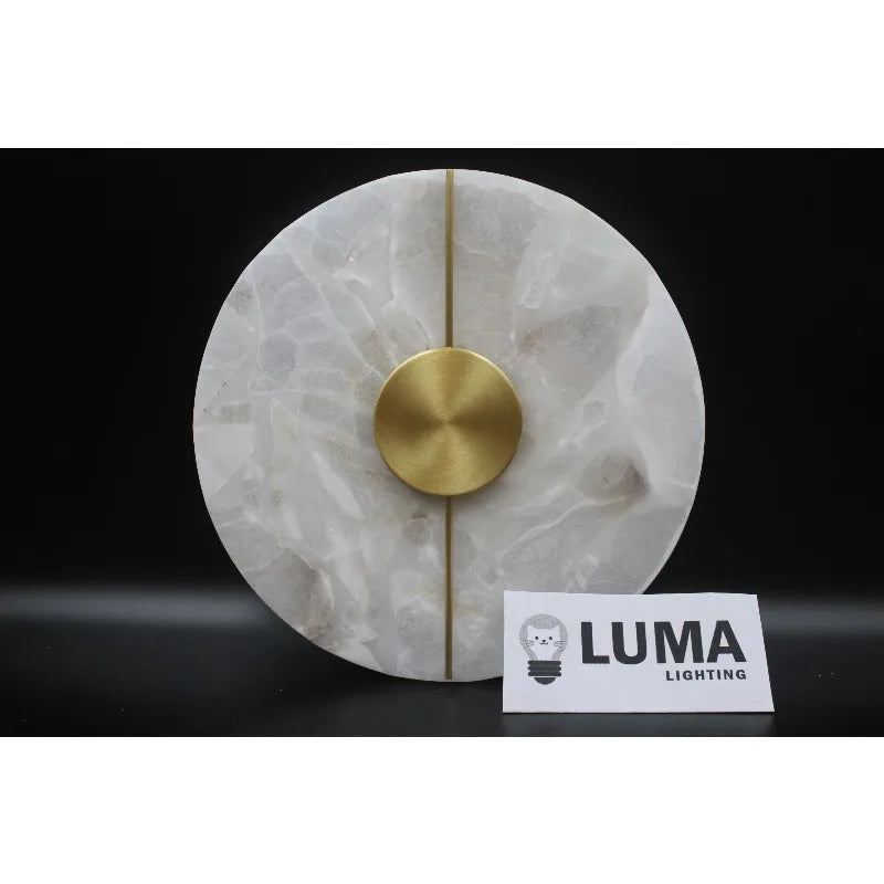 Natural Marble Wall Sconce — EyeRelief