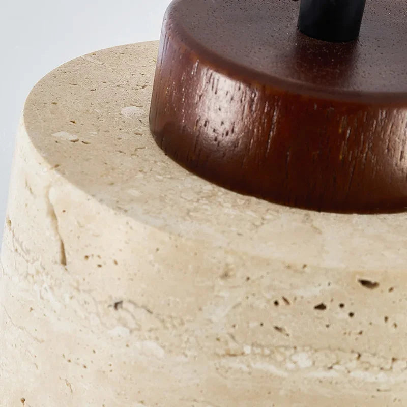 Wabi-Sabi Stone Pendant Light