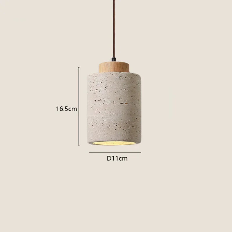 Wabi-Sabi Stone Pendant Light