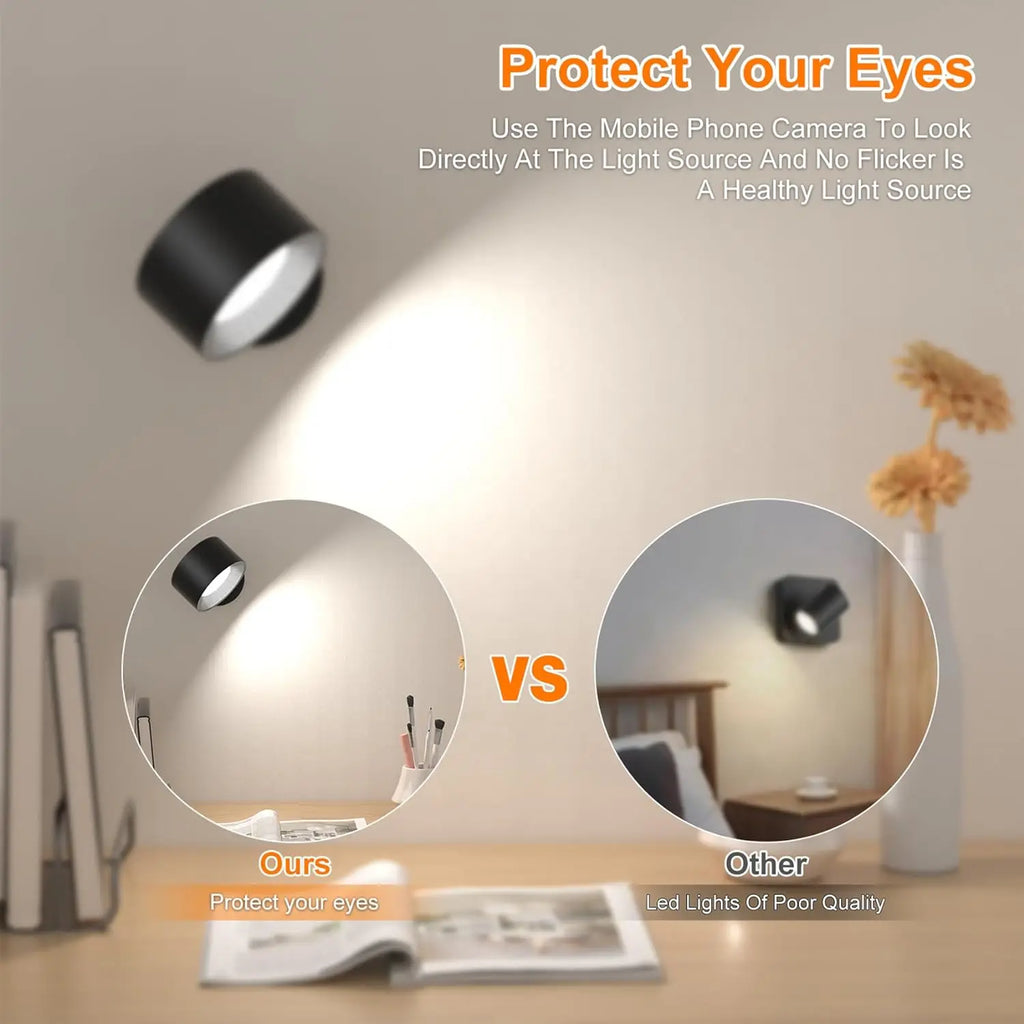Rechargeable Magnetic Wall Light with Remote
