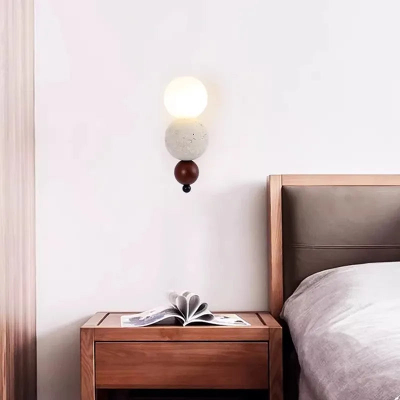 Kairo™ — Natural Stone Wall Sconce