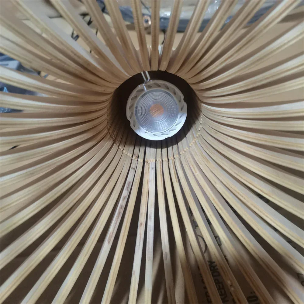 Wood Cage Pendant Light — EyeRelief