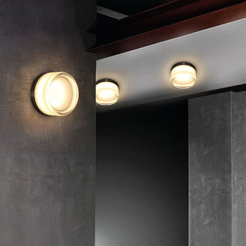 Modern Amber Jelly LED Wall Sconce
