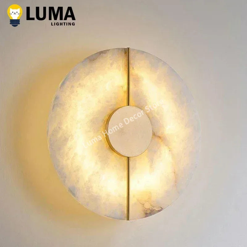 Natural Marble Wall Sconce — EyeRelief
