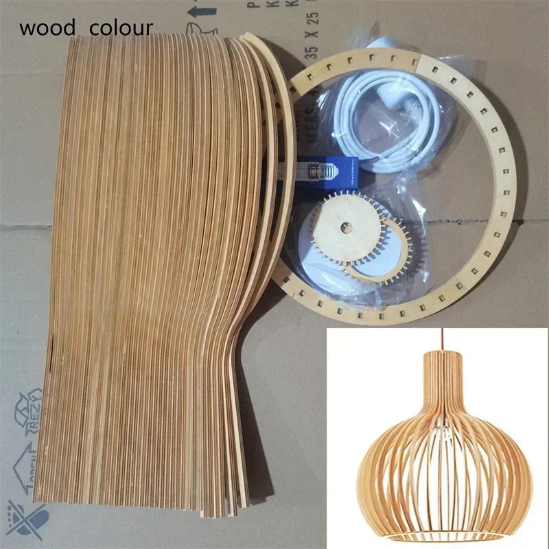 Wood Cage Pendant Light — EyeRelief