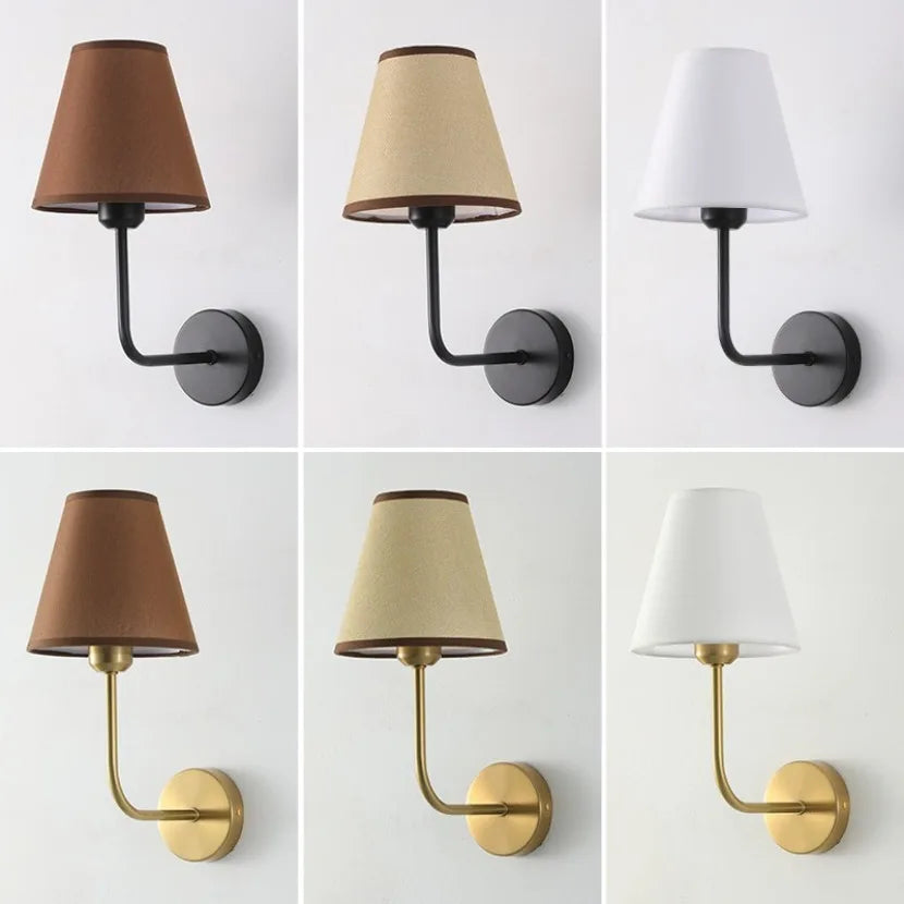 Modern Fabric Wall Sconce