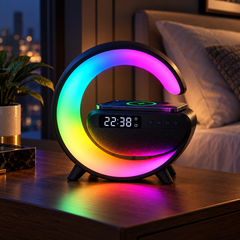 G-Shape Smart LED Lamp 4-in-1 in a premium bedroom setting