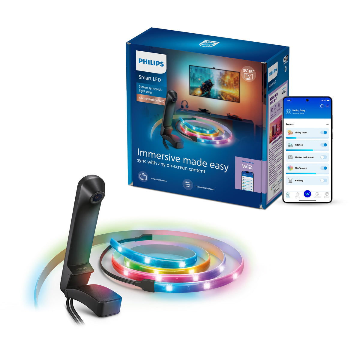 Philips Smart Lighting Screen Sync RGBIC TV kit