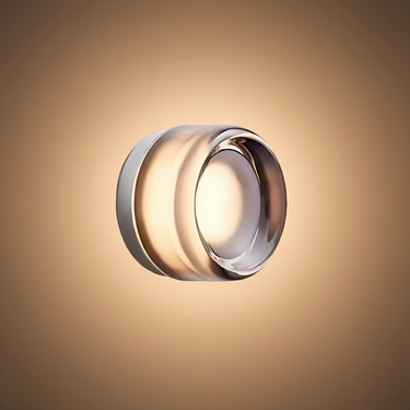 Rondel modern LED wall sconce